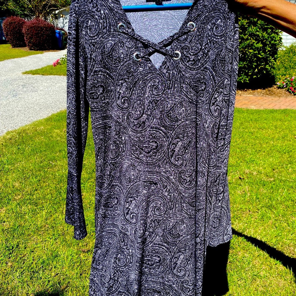 Michael Kors bell sleeve dress. Size L.